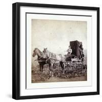 William Gardner in Front and Alex Gardner in the Back 309 Miles West of St. Louis-null-Framed Giclee Print