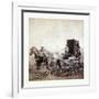 William Gardner in Front and Alex Gardner in the Back 309 Miles West of St. Louis-null-Framed Giclee Print