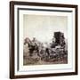 William Gardner in Front and Alex Gardner in the Back 309 Miles West of St. Louis-null-Framed Giclee Print