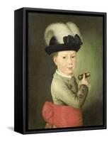 William George Frederick, Prince of Orange-Nassau, as a Child-null-Framed Stretched Canvas