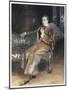 William Gillette American Actor and Dramatist, in the Role of Sherlock Holmes-null-Mounted Art Print