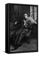 William Gillette as Sherlock Holmes, Ca. 1899-null-Framed Stretched Canvas