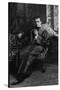 William Gillette as Sherlock Holmes, Ca. 1899-null-Stretched Canvas