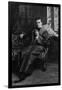 William Gillette as Sherlock Holmes, Ca. 1899-null-Framed Photographic Print