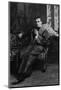 William Gillette as Sherlock Holmes, Ca. 1899-null-Mounted Photographic Print