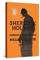 William Gillette as Sherlock Holmes: Farewell Appearance-null-Stretched Canvas