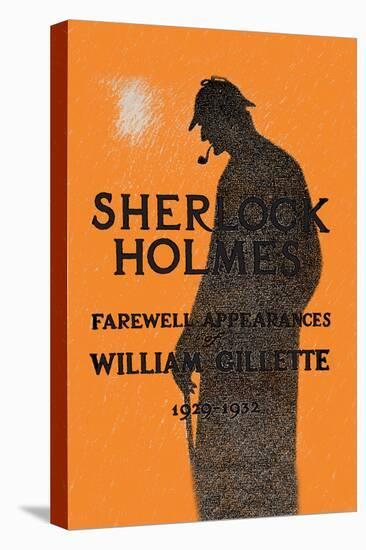William Gillette as Sherlock Holmes: Farewell Appearance-null-Stretched Canvas
