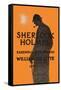 William Gillette as Sherlock Holmes: Farewell Appearance-null-Framed Stretched Canvas