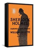 William Gillette as Sherlock Holmes: Farewell Appearance-null-Framed Stretched Canvas