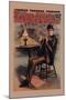 William Gillette as Sherlock Holmes-null-Mounted Art Print