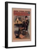 William Gillette as Sherlock Holmes-null-Framed Art Print