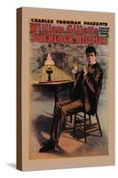 William Gillette as Sherlock Holmes-null-Stretched Canvas