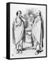 William Gladstone and Benjamin Disraeli and the Stolid Gladstone-John Tenniel-Framed Stretched Canvas