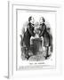 William Gladstone as Twins-John Tenniel-Framed Art Print