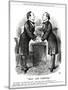 William Gladstone as Twins-John Tenniel-Mounted Art Print