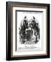William Gladstone as Twins-John Tenniel-Framed Art Print