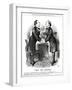 William Gladstone as Twins-John Tenniel-Framed Art Print