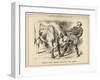 William Gladstone Taking the (Irish) Bull by the Horns-John Tenniel-Framed Art Print