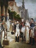 Napoleon Receiving the Queen of Prussia, Tilsit-William Gosse-Framed Giclee Print