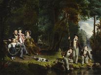 The Revelation of Olivia's Betrothal, from Act V, Scene I of 'Twelfth Night', C.1790-William Hamilton-Framed Giclee Print