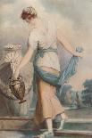 At the Fountain, c1770-1801, (1924)-William Hamilton-Giclee Print