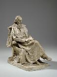 Maquette for Alfred, Lord Tennyson Seated at Trinity College, Cambridge, C.1909-William Hamo Thornycroft-Giclee Print