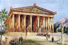 The Temple of Artemis, Ephesus, Turkey, 1933-1934-William Harold Oakley-Stretched Canvas