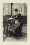 Lacemaking-William Harris Weatherhead-Framed Giclee Print