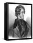 William Harrison Ainsworth (1805-188), English Historical Novelist-Daniel Maclise-Framed Stretched Canvas