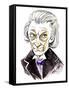 William Hartnell as Doctor Who in BBC television series of same name-Neale Osborne-Framed Stretched Canvas