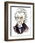 William Hartnell as Doctor Who in BBC television series of same name-Neale Osborne-Framed Giclee Print