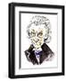 William Hartnell as Doctor Who in BBC television series of same name-Neale Osborne-Framed Giclee Print