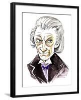 William Hartnell as Doctor Who in BBC television series of same name-Neale Osborne-Framed Giclee Print