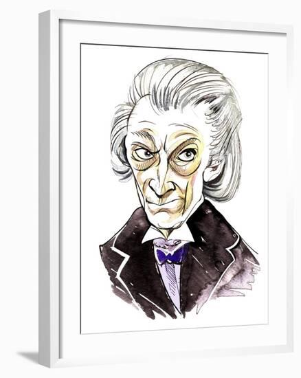 William Hartnell as Doctor Who in BBC television series of same name-Neale Osborne-Framed Giclee Print