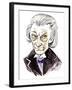 William Hartnell as Doctor Who in BBC television series of same name-Neale Osborne-Framed Giclee Print