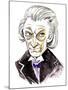 William Hartnell as Doctor Who in BBC television series of same name-Neale Osborne-Mounted Giclee Print