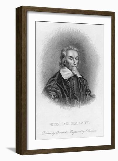 William Harvey (1578-165) English Physician, C17th Century-null-Framed Giclee Print