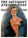 "Woman Sailor," Saturday Evening Post Cover, October 15, 1927-William Haskell Coffin-Giclee Print