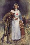 Red Cross Nurse in WWI-William Hatherell-Giclee Print