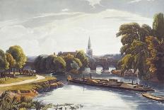 Exeter from Exwick, 1773-William Havell-Stretched Canvas