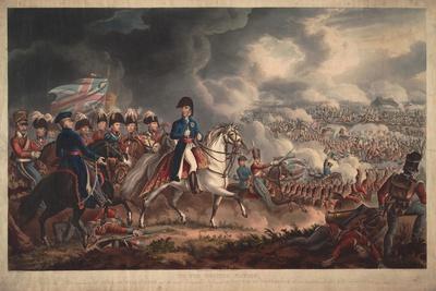 The Duke of Wellington and the Most Distinguished Officers at the Battle of Waterloo