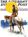 "Painted Pony," Saturday Evening Post Cover, October 24, 1931-William Henry Dethlef Koerner-Giclee Print