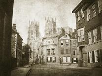 West Front, York Minster, from Lendall Street, 1845 (B/W Photo)-William Henry Fox Talbot-Giclee Print