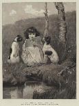 A Tender Moment (W/C on Paper)-William Henry Gore-Giclee Print