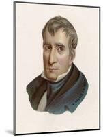 William Henry Harrison President of the United States for One Month: The First to Die in Office-null-Mounted Art Print