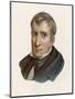 William Henry Harrison President of the United States for One Month: The First to Die in Office-null-Mounted Art Print