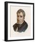 William Henry Harrison President of the United States for One Month: The First to Die in Office-null-Framed Art Print