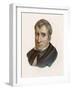 William Henry Harrison President of the United States for One Month: The First to Die in Office-null-Framed Art Print