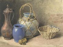 Still Life with Ginger Jar, C.1825-William Henry Hunt-Giclee Print