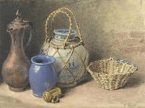 Still-Life with Basket-William Henry Hunt-Giclee Print